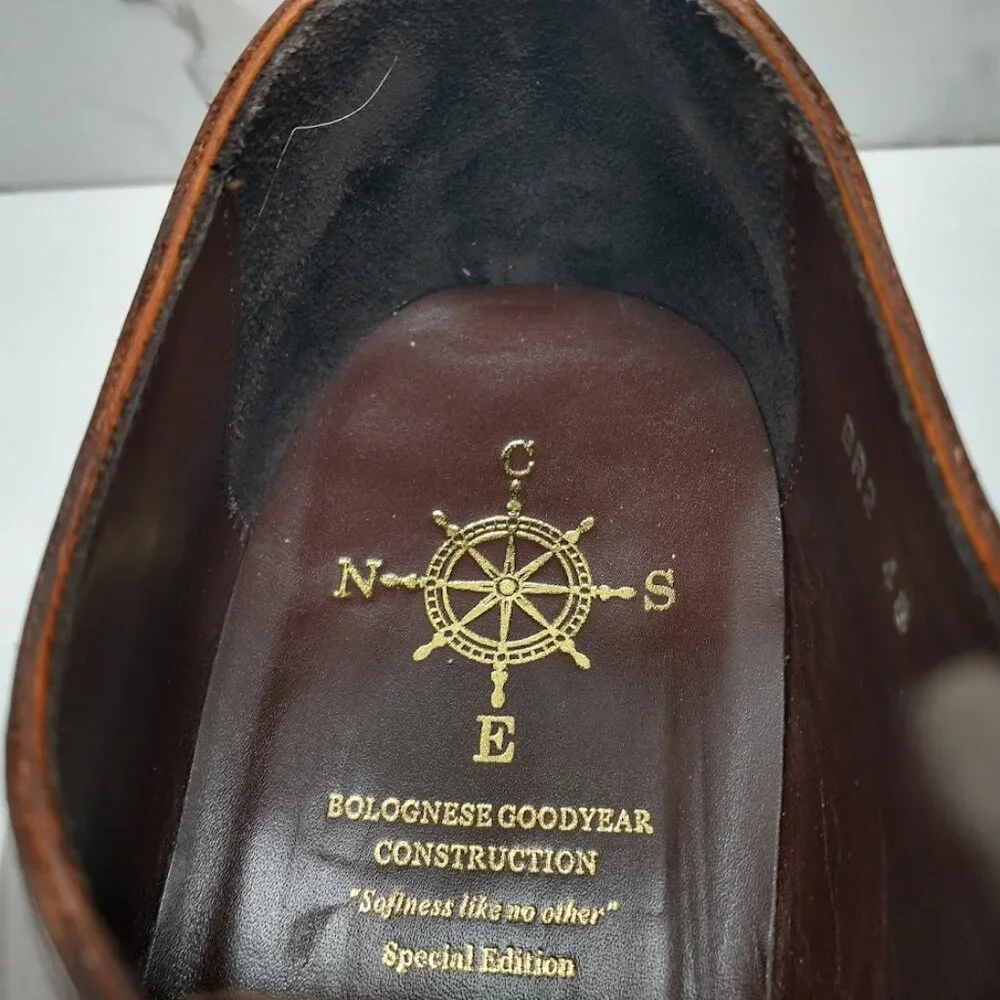 CNES Mottle Calf Balmoral Oxford | US 12 | Bolognese Goodyear | Toe Plates - Picture 7 of 12